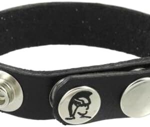 Spartacus Original Oiltan Cock Ring Leather, Black