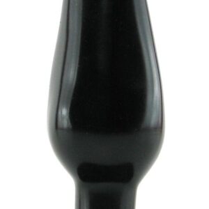 Doc Johnson Smooth Anal Plug, Medium, Black